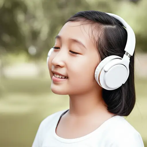 我妹妹是个青少年，她喜欢听音乐。