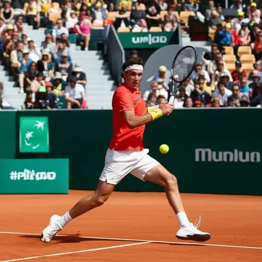 戴维斯杯是一项享有盛誉的国际网球赛事。