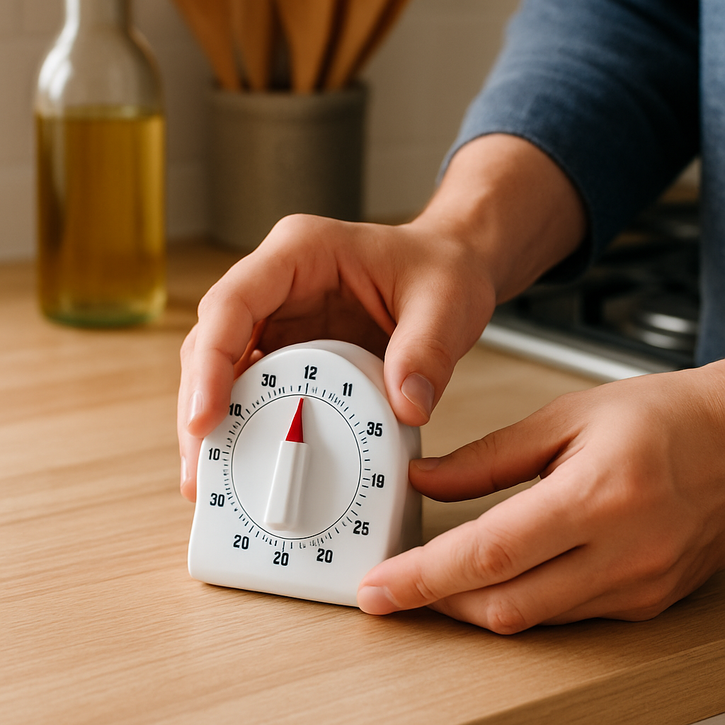 我们应该设定定时器，避免把米饭煮糊。