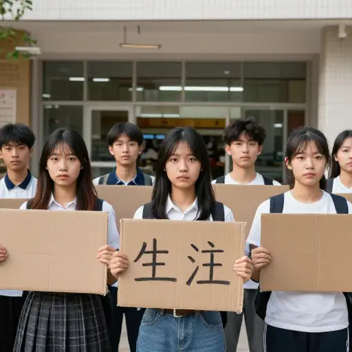 最近关于我们食堂的抗议活动引起了我的注意。