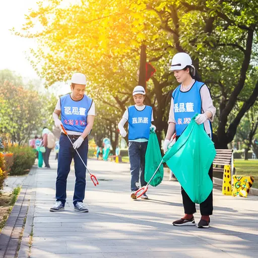 我们为我们的社区组织了一次清洁日活动。