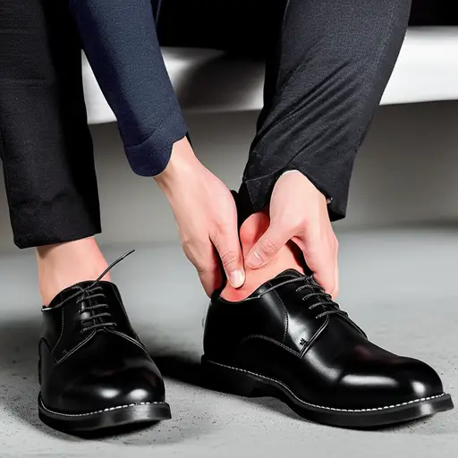 这双鞋真的很不舒服。