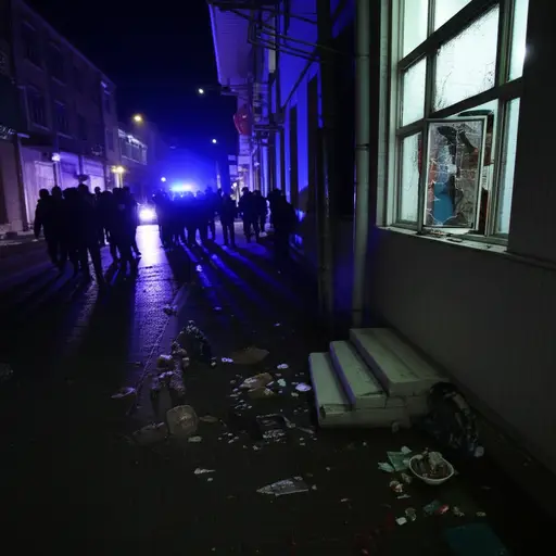 新闻报道了昨晚针对一个少数民族社区的残酷袭击。