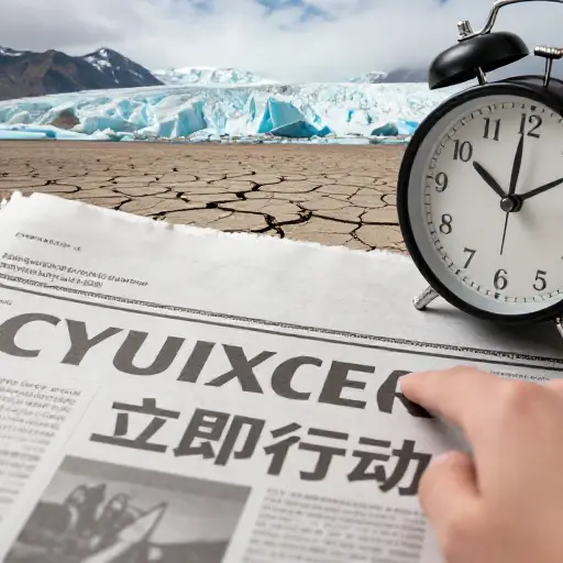 这篇文章的实质是气候变化需要立即采取行动。