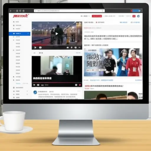 许多新闻网站都会发布重要事件的视频片段。