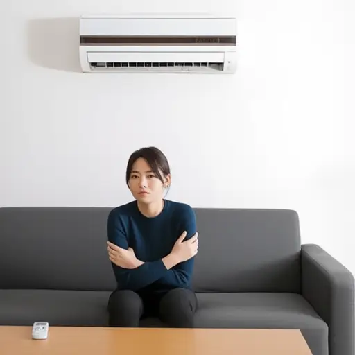 你能把空调调低吗？太冷了。