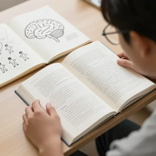 我对心理学感兴趣，因为它解释了人们行为的原因。