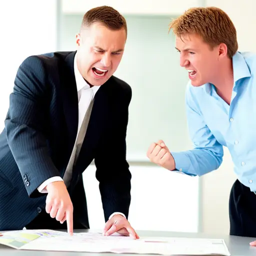 两个对手就争议领土进行了一场充满仇恨的争吵。