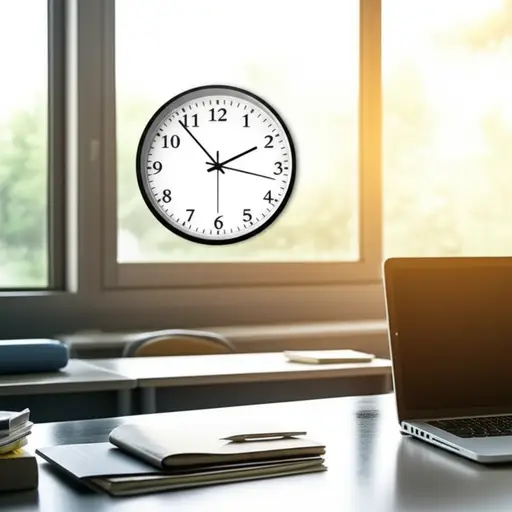 我九点半开始上课。