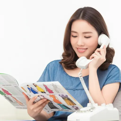 我是从邮购目录上订购这条裙子的。