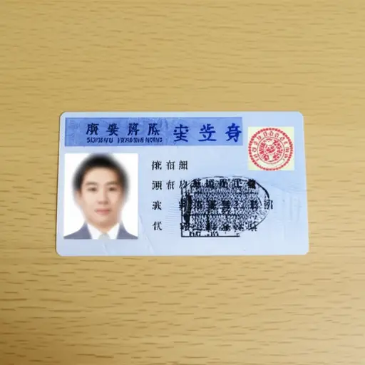 我有一张无违章记录的驾照。