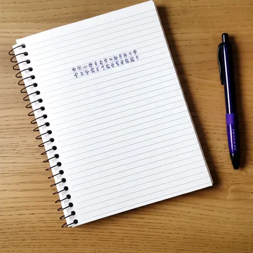 我经常忘记密码，所以把它们写在笔记本上。