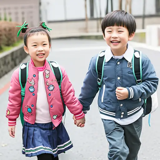 我们从小学起就是朋友了。