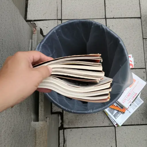 是时候处理掉这些旧杂志了。