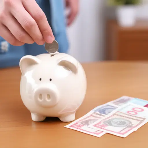 我不得不存很多钱。