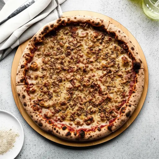 这是我吃过的最难吃的披萨。