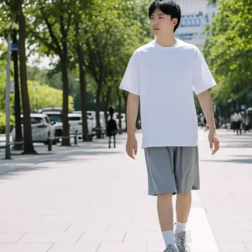 在炎热的日子里，最好穿宽松的衣服来保持凉爽。