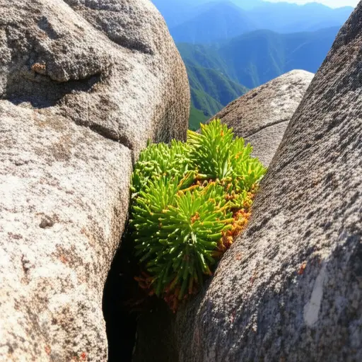 这是一种只在偏远地区发现的罕见植物物种。