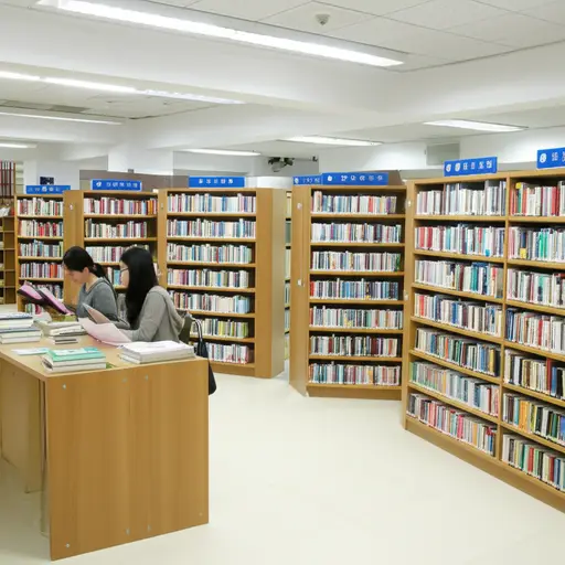 图书馆里不应该有噪音。