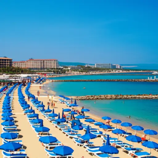 里米尼是意大利东海岸一个繁荣的度假胜地。