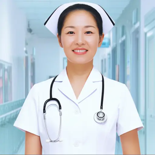 我的妈妈是一名护士。