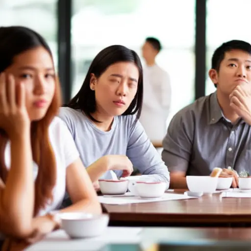 这家餐厅的服务非常慢。