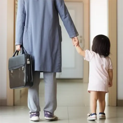 单亲父母通常必须平衡工作和家庭责任。