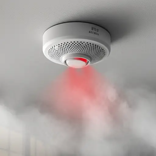 烟雾警报器能在火灾中挽救你的生命。