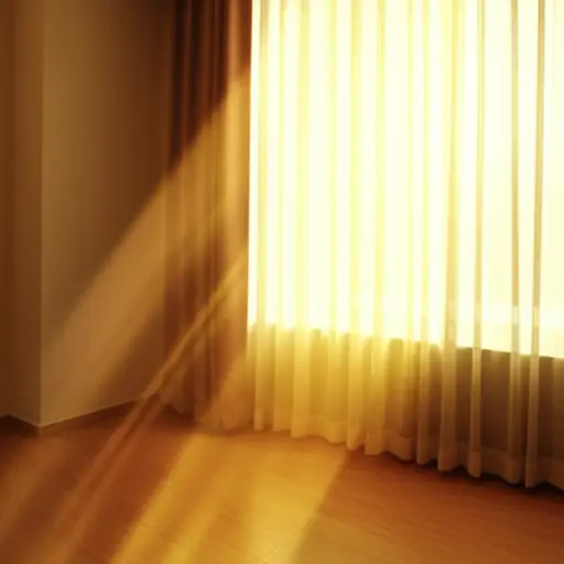 突然，一道耀眼的光芒洒满了整个房间。