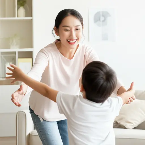 过来给我一个大大的拥抱。