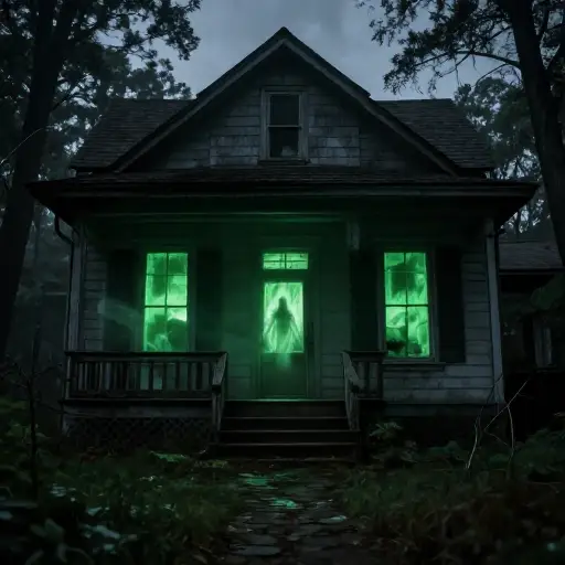 有些人相信这栋房子里住着一个不安分的鬼魂。