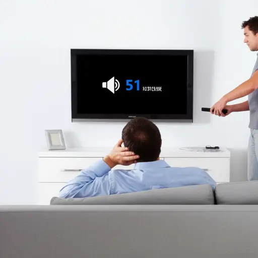 我听不清电视。你能把音量调大一点吗？