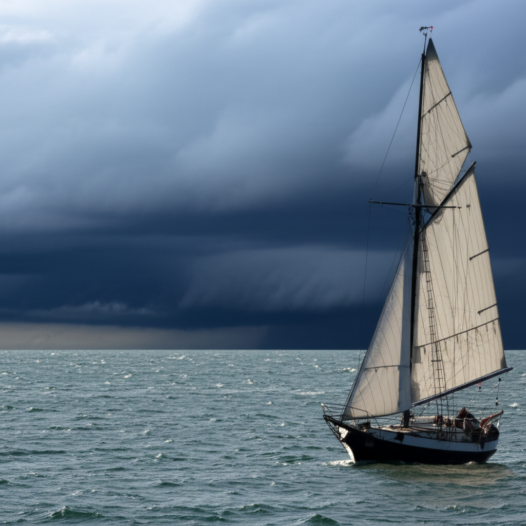 暴风雨即将来临。