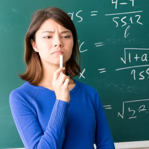 她不知道答案是什么。