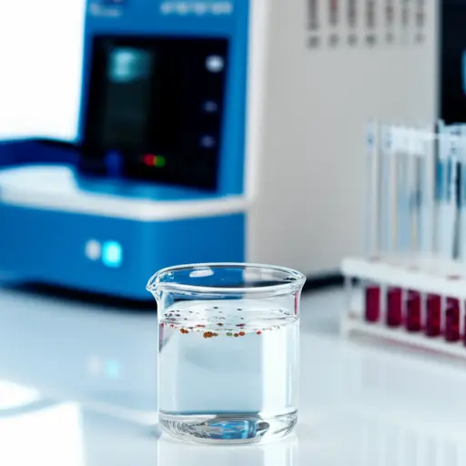 化学分析检测出水中的杂质。