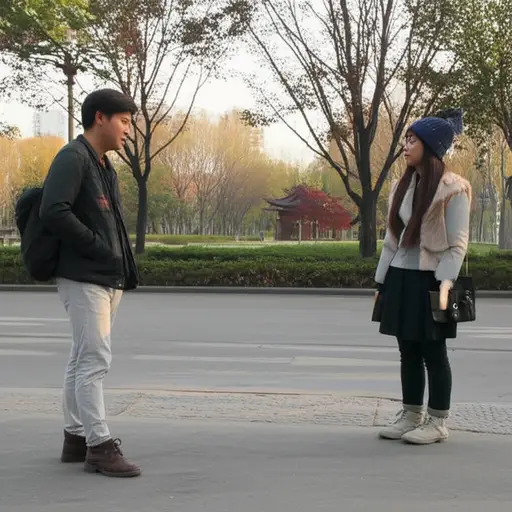 "公园远吗？" "是的，有点远。"