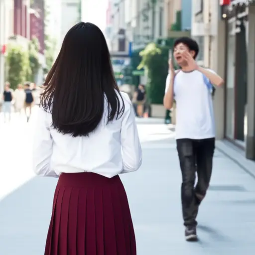 我喊了她的名字，但她没听见。