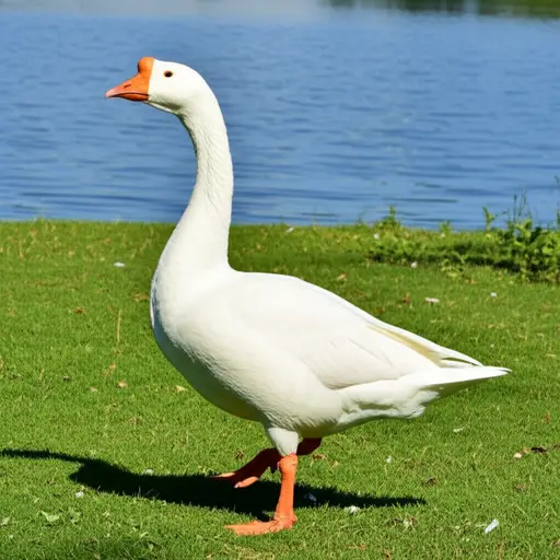 geese 的单数形式是 goose。