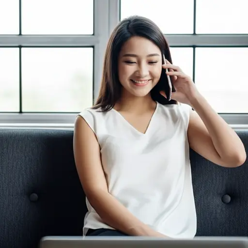 她打电话打好几个小时。