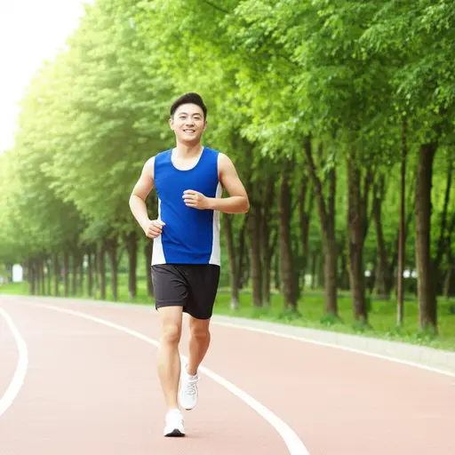 跑步是一项很好的运动。