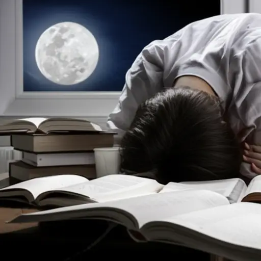 熬夜对你的健康有害。