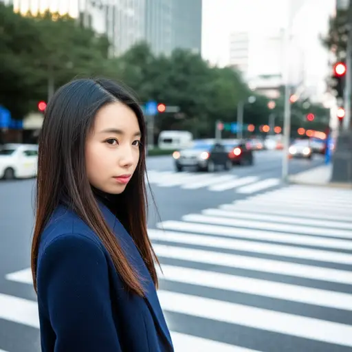 过马路前要左右看。