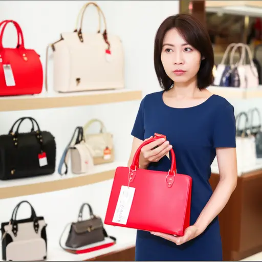 我妈妈想要一个便宜点的包，这个太贵了。