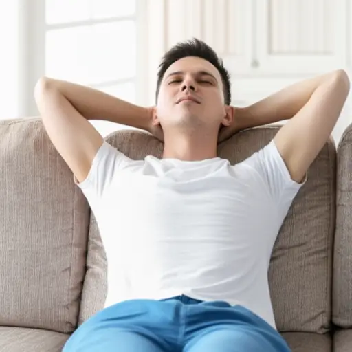 如果你累了，你应该休息一下。