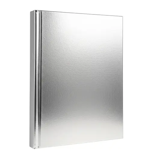 封面是使用一种特殊的银色墨水印刷的。