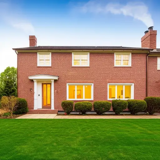 他们住在一所大房子里。