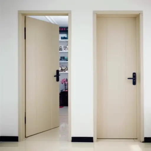 这个房间是她的，我的在隔壁。