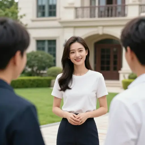 尽管她出身于一个（上流社会的）家庭，她却出人意料地平易近人。