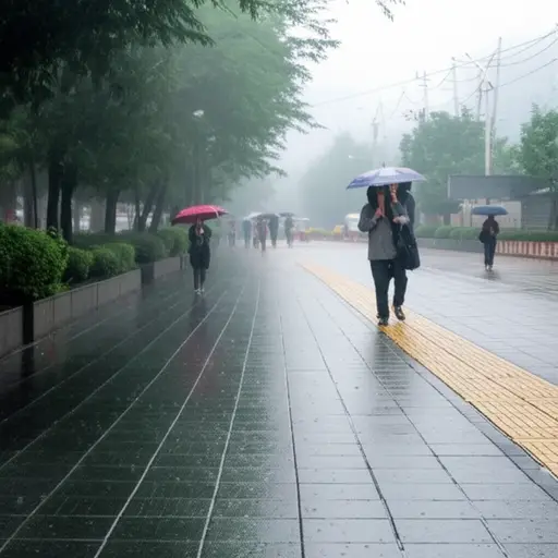 根据天气预报，我们下周整个星期都会是潮湿天气。