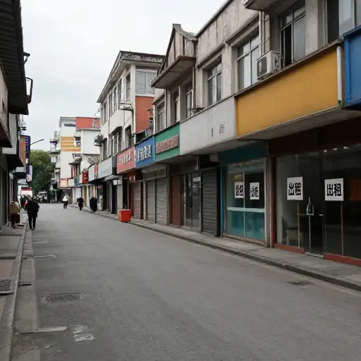 我们的地区正在变成一个经济萧条的地区，失去了昔日的繁荣。